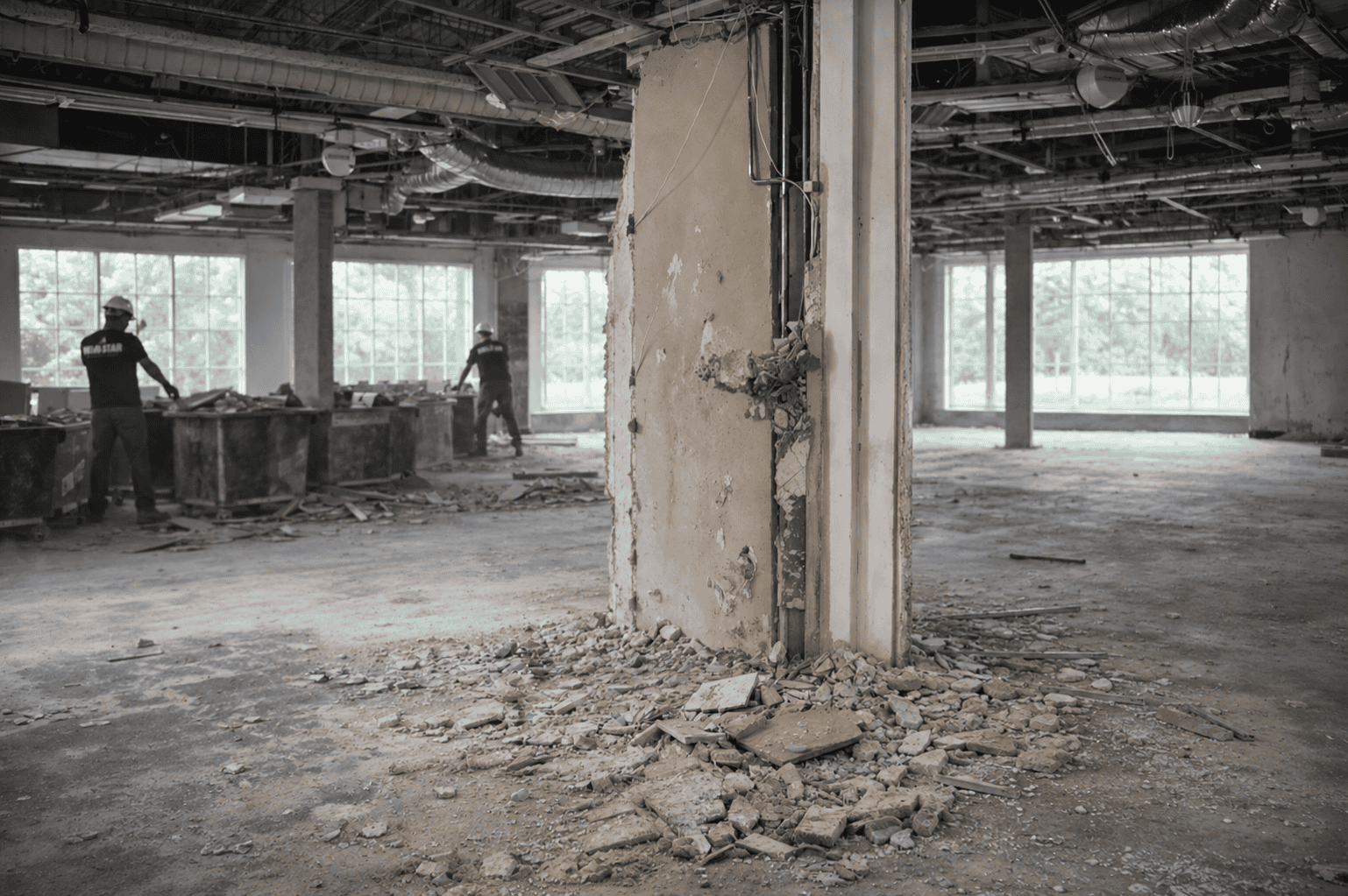 Commercial demolition by Demo Star in Central Florida